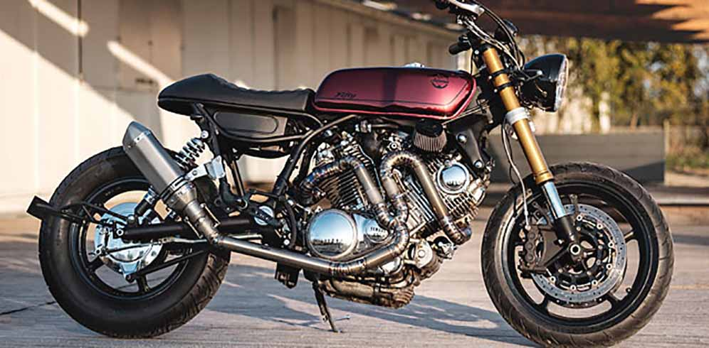 Cafe Racer Bergaya Tracker 'Bastard Elegan'